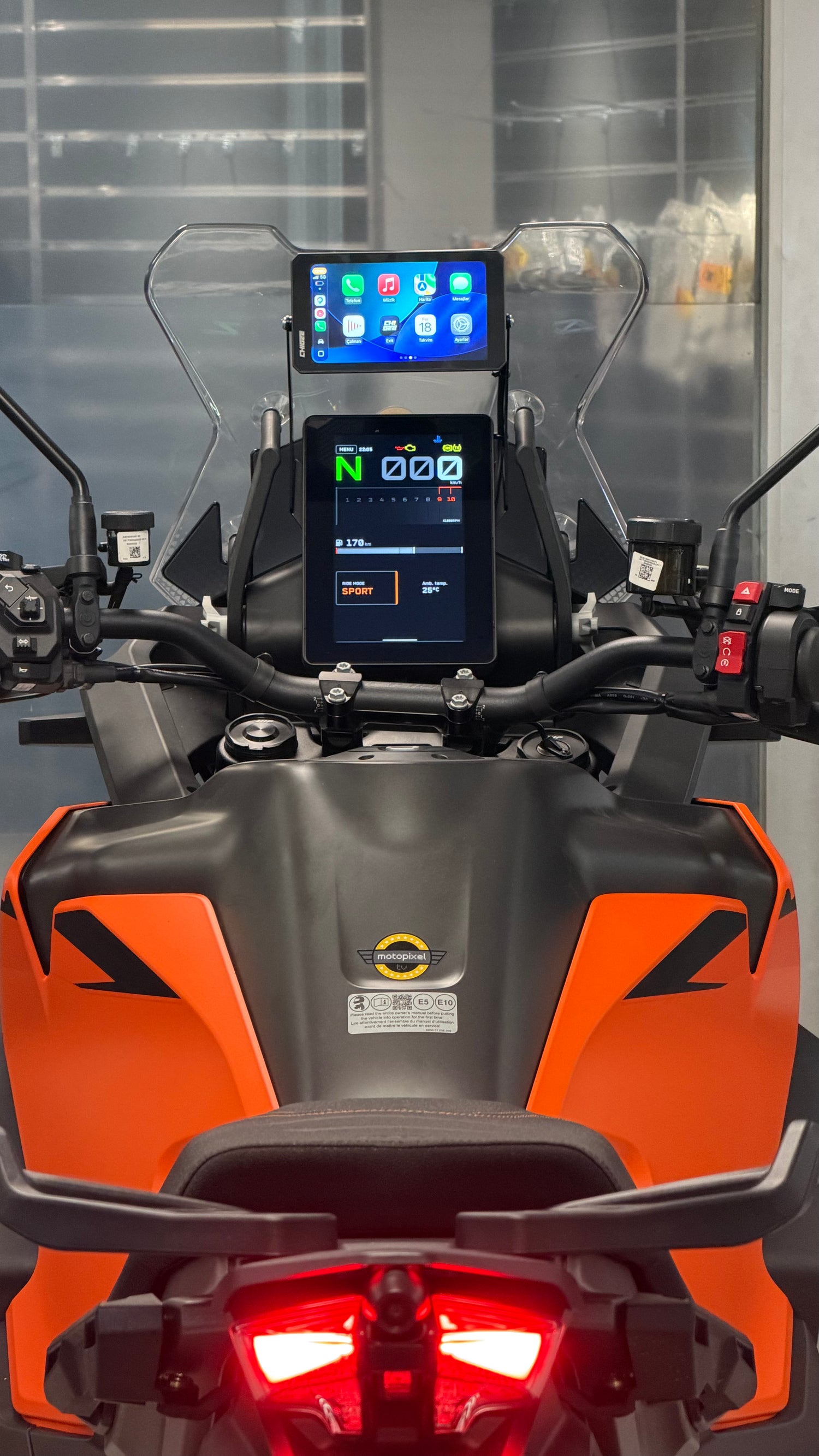 KTM 1390 Super Adventure Navigasyon Barı