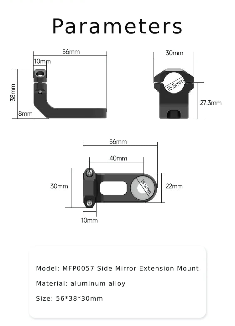 Ayna Bağlantı Aparatı M8/M10