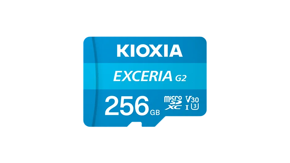 KIOXIA EXCERIA G2 microSDXC Hafıza Kartı 256GB